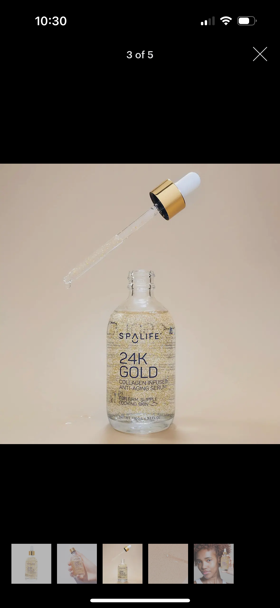 Gold 24K Collagen Infused Anti-Aging Serum