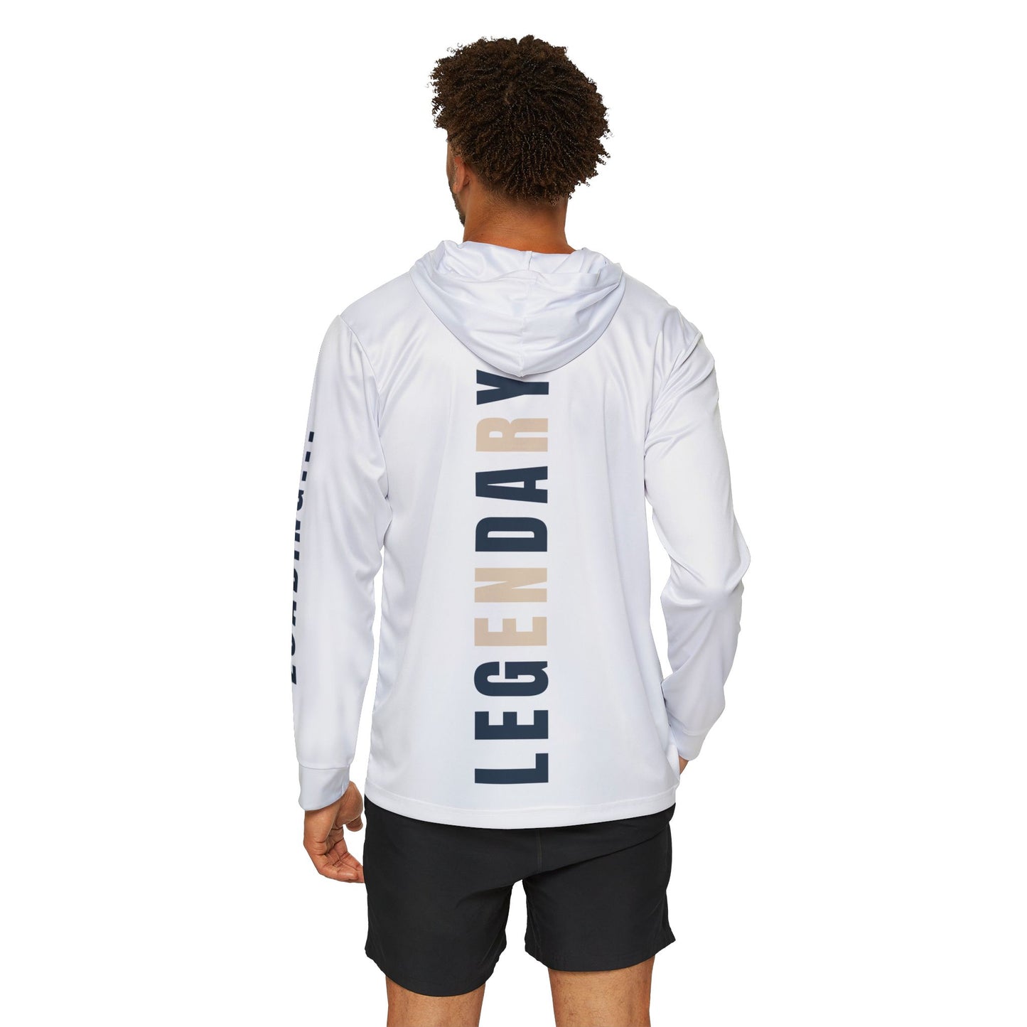 Motivational Men's Sports Hoodie - "Don't Quit" Inspirational Athletic Wear